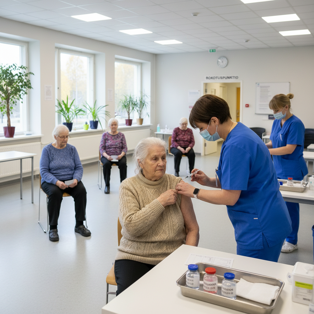 Keski-Suomi aloittaa syksyn influenssa- ja koronarokotukset ikäryhmittäin