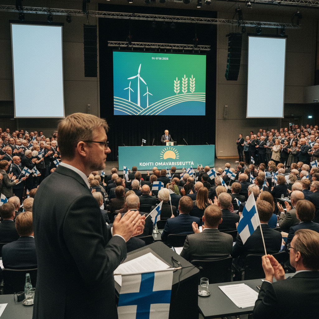 Keskusta tavoittelee Suomelle täyttä omavaraisuutta ruuassa ja energiassa