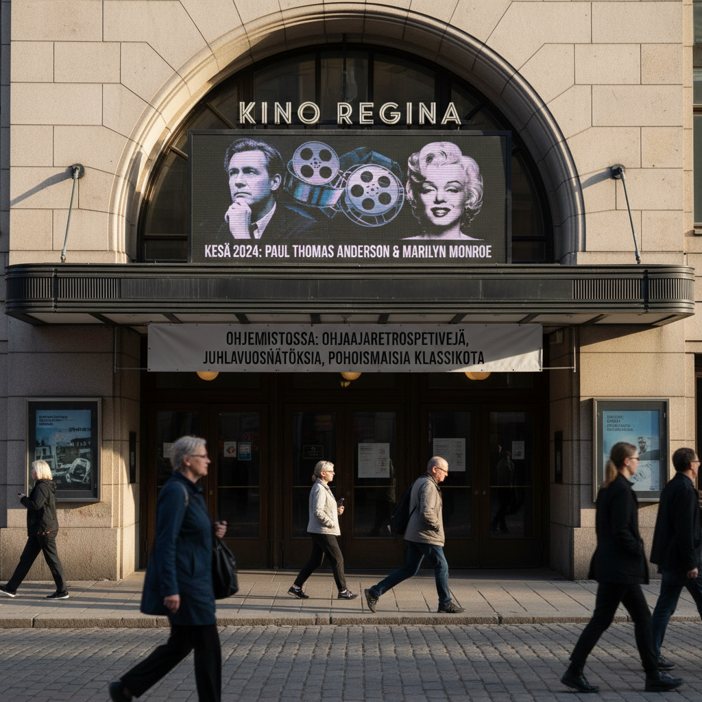 Kino Reginan kesäohjelmisto keskittyy Paul Thomas Andersoniin ja Marilyn Monroeen