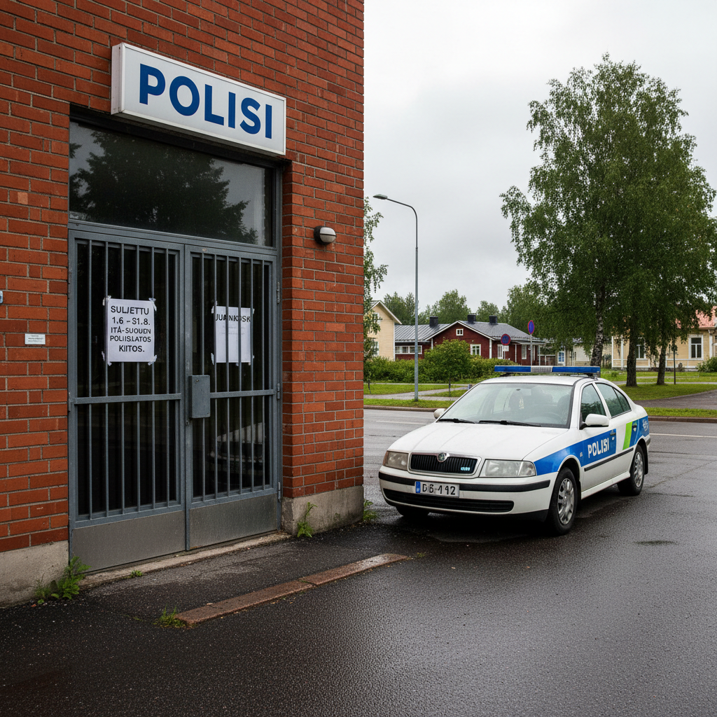 Kiteen ja Juankosken poliisipäivystykset suljetaan kesäksi