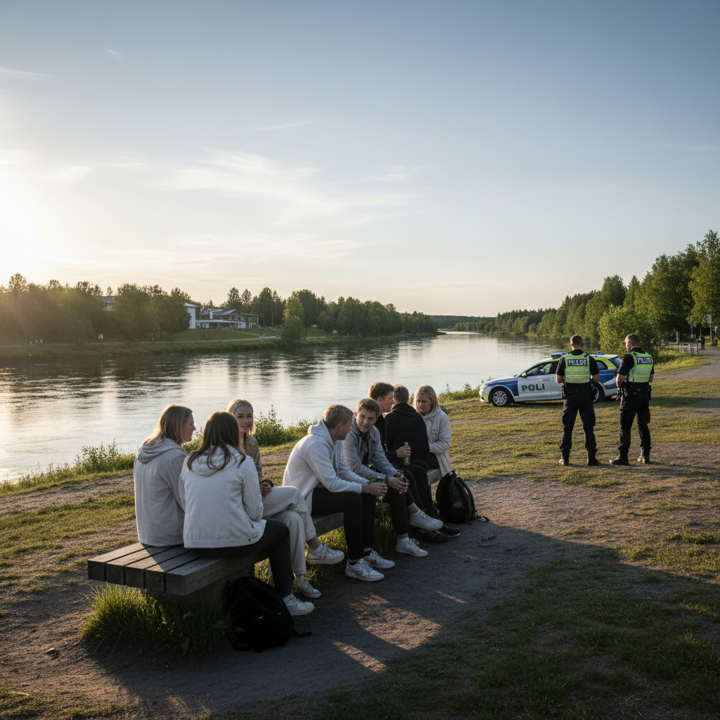 Koulujen päättäjäisviikonloppu oli Lapissa rauhallinen