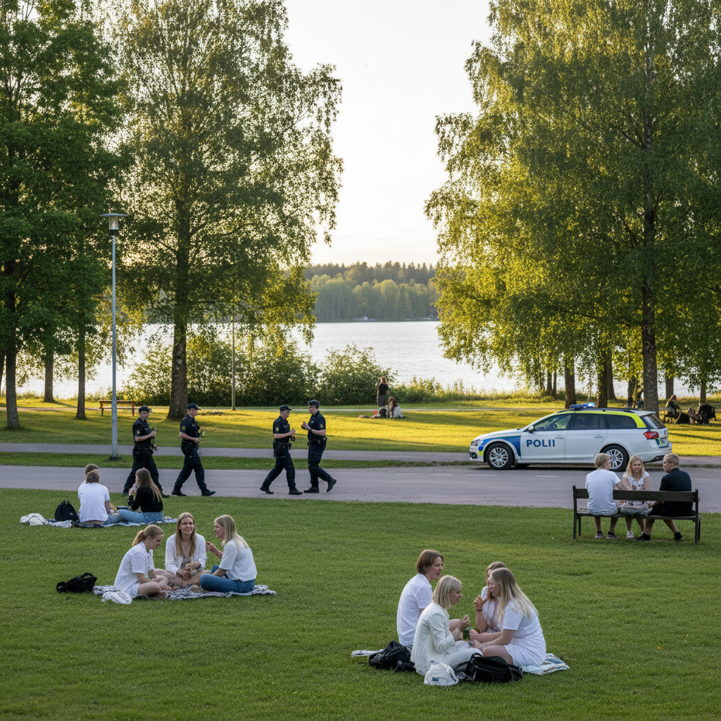 Koulujen päättäjäisviikonloppu sujui Kaakkois-Suomessa rauhallisesti