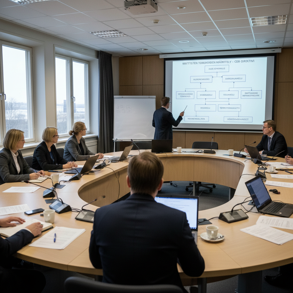 Kriittisten toimijoiden määrittely valmistumassa sisäministeriössä