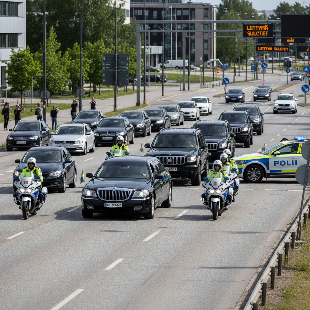 Kruununprinsessan vierailu vaikuttaa Espoon liikenteeseen perjantaina