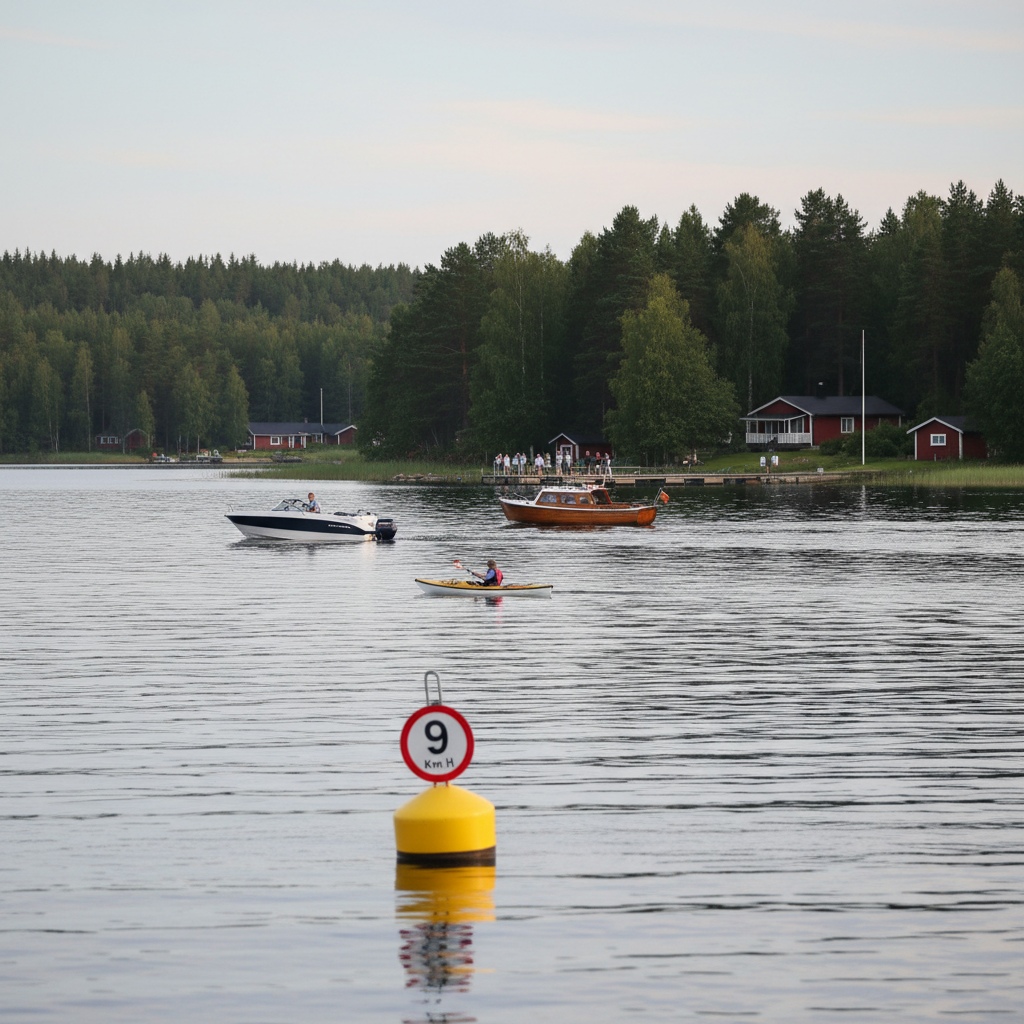 Kuhmoisten Pihlajanlahdelle esitetään nopeusrajoitusta vesiliikenteeseen