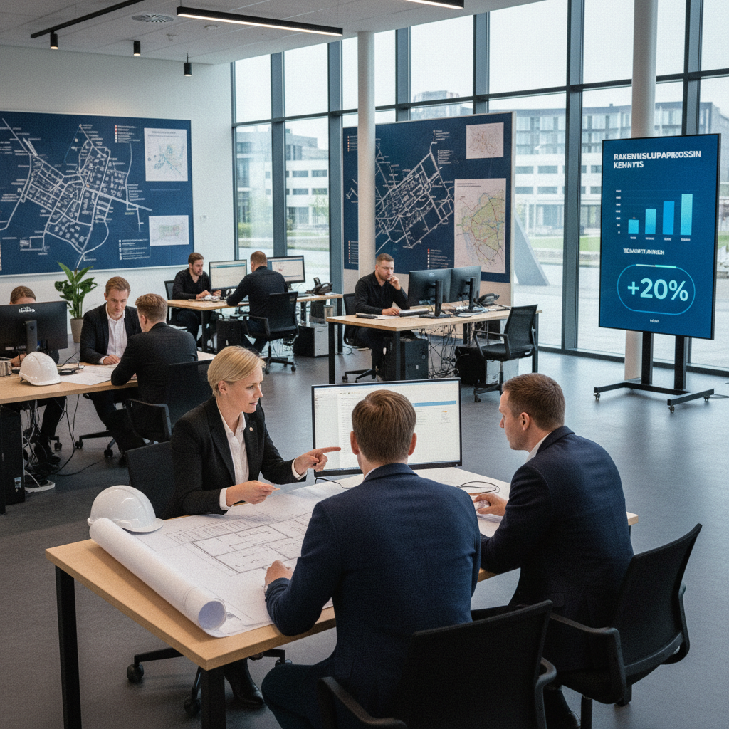 Kunnat ovat sujuvoittaneet rakennuslupien käsittelyä lainsäädännön kireydestä huolimatta