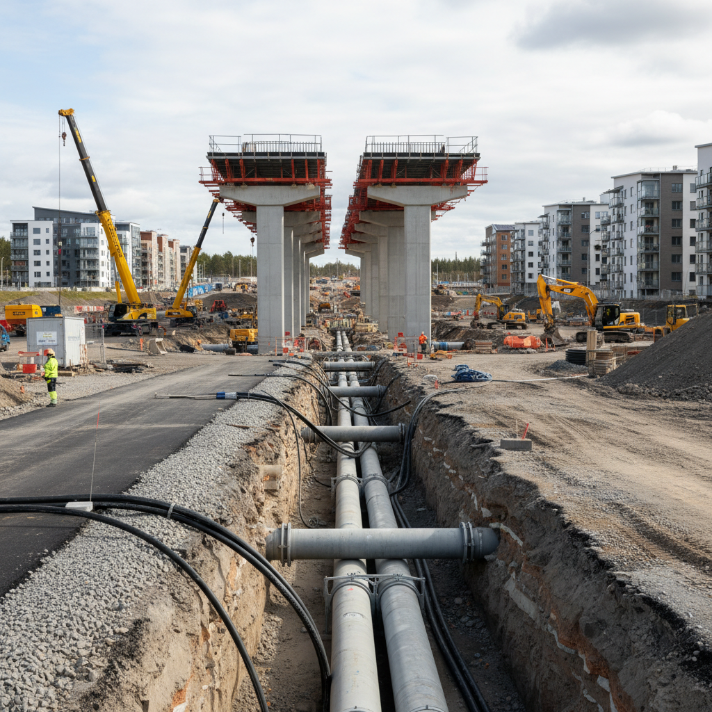 Kuntien infrastruktuuri-investoinnit nousivat ennätystasolle