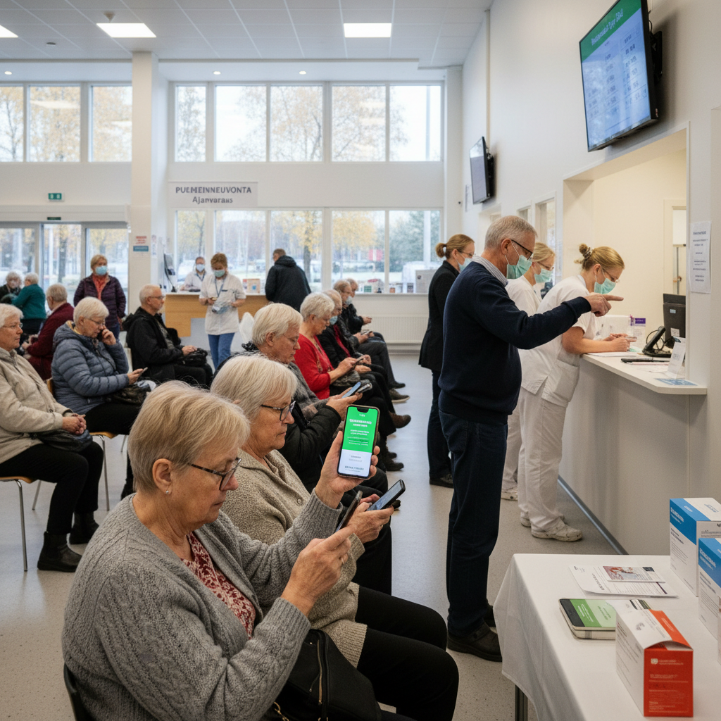Kymmenet tuhannet helsinkiläiset varasivat rokotusajan vuorokaudessa