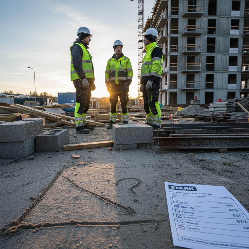 Kysely: Lähes puolet rakennusalan ammattilaisista havainnut muutoksia työvoimatilanteessa