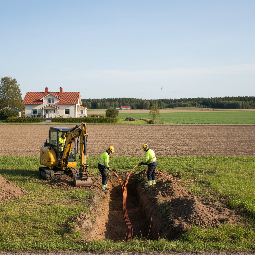 Laajakaistatuki toi valokuituyhteydet 23 000 kohteeseen ympäri Suomen