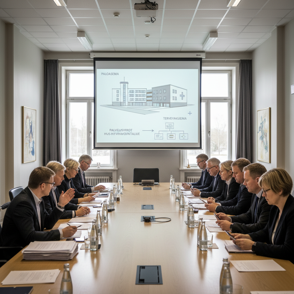 Länsi-Uudenmaan aluehallitus hyväksyi paloaseman ja terveysaseman suunnitelmat