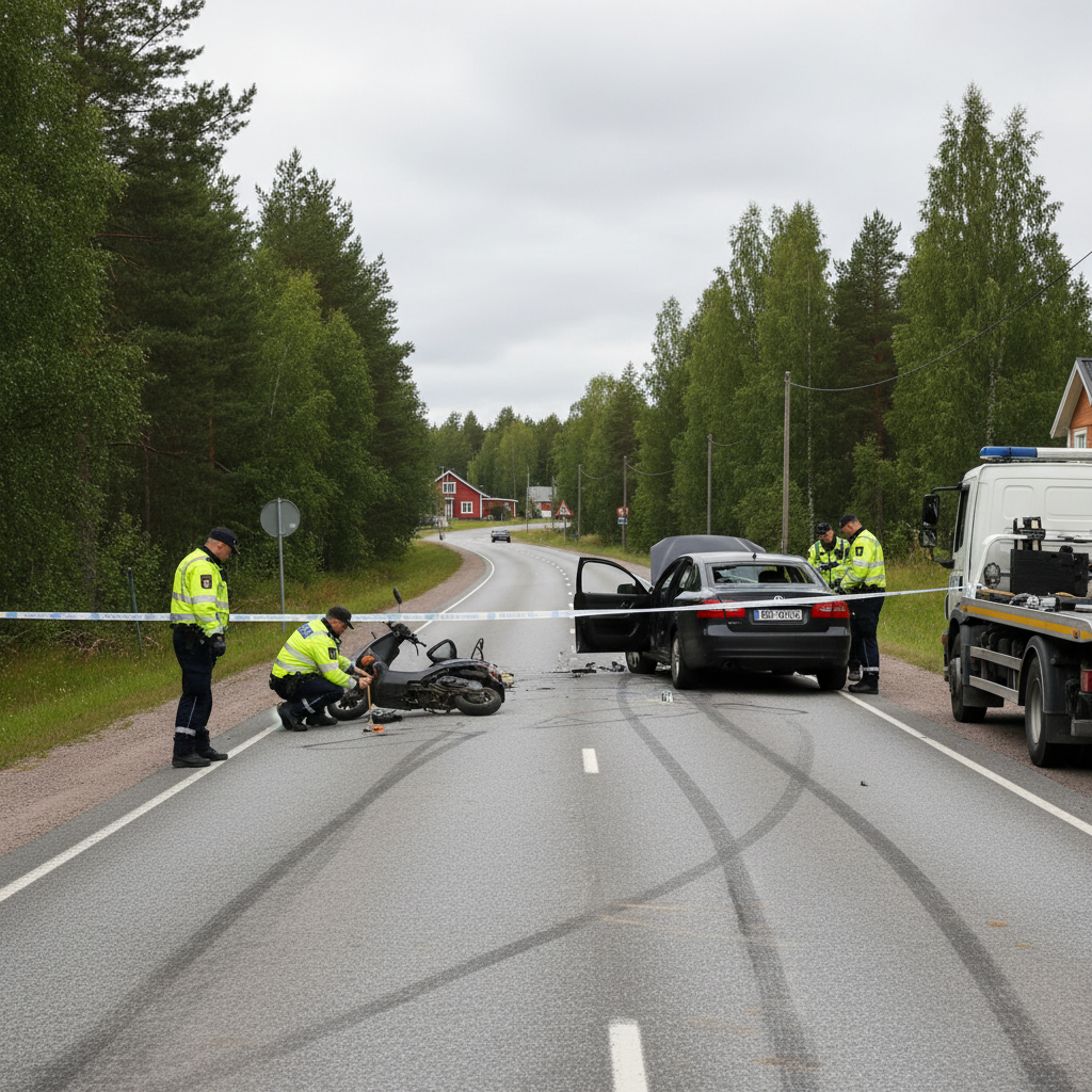 Lappeenrannan kuolonkolarin esitutkinta etenee: Kuljettajaa epäillään ylinopeudesta
