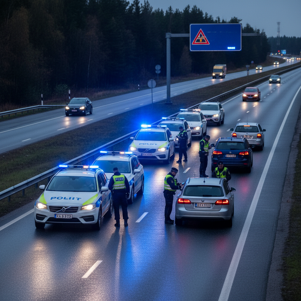 Liikennerikokset työllistivät poliisia Hämeessä viikonloppuna