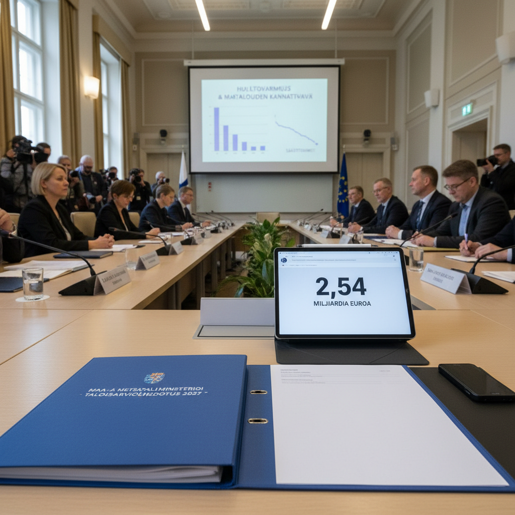 Maa- ja metsätalousministeriö esittää 2,54 miljardia euroa vuodelle 2027