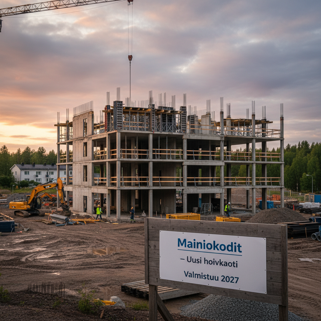 Mainiokodit avaa uuden hoivakodin Nokialle vuonna 2027