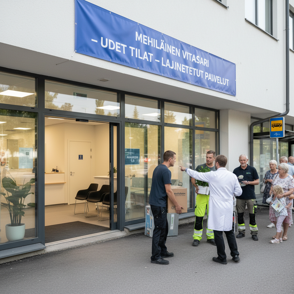 Mehiläinen Viitasaari muuttaa uusiin tiloihin ja laajentaa palveluitaan