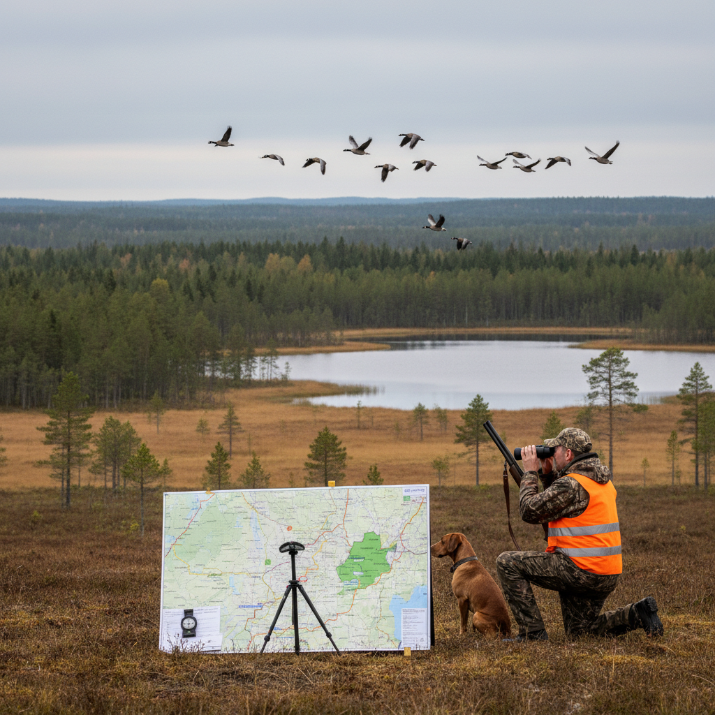Metsähanhen metsästysalueet laajenevat Itä-Suomessa