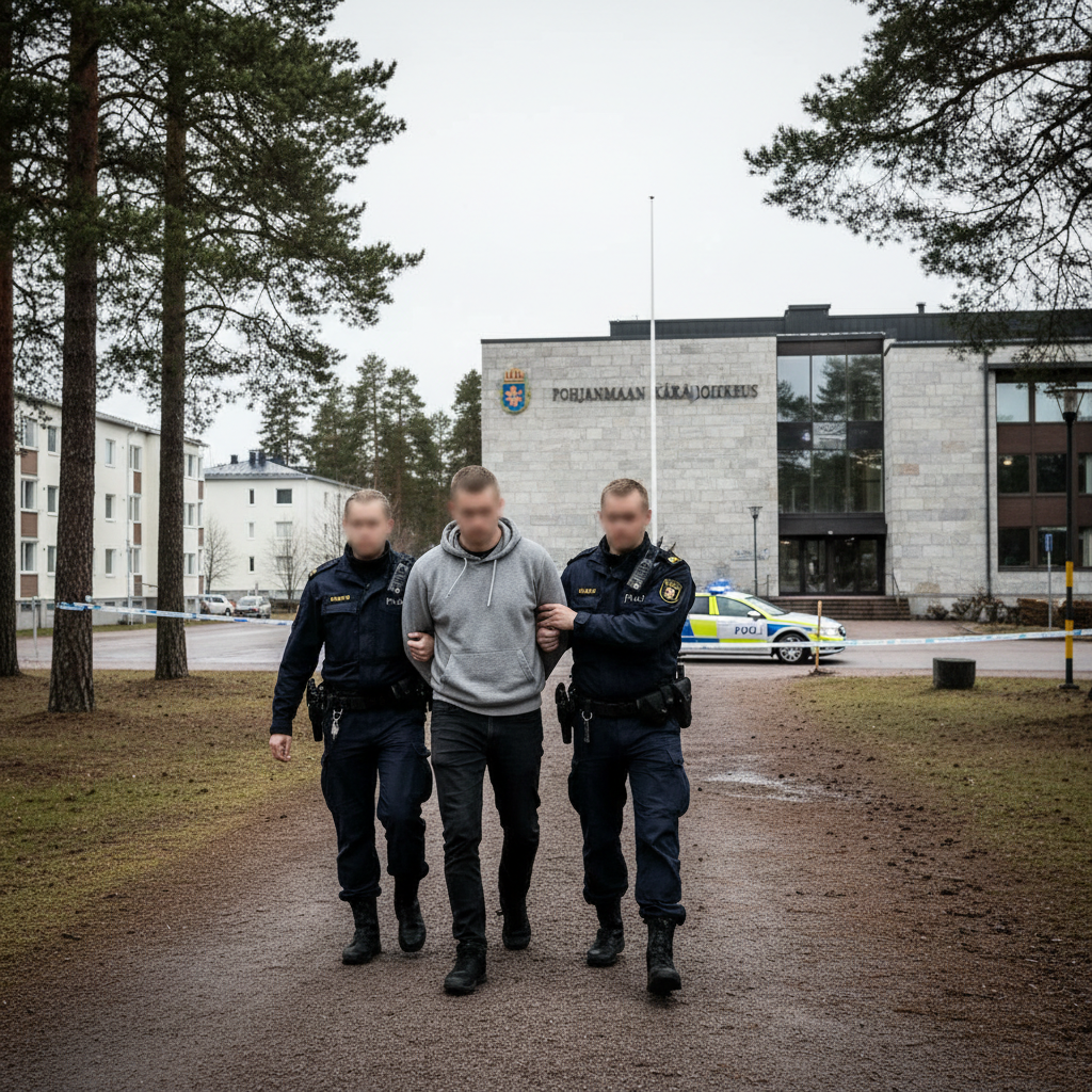 Mies vangittu tapon yrityksestä Kokkolassa