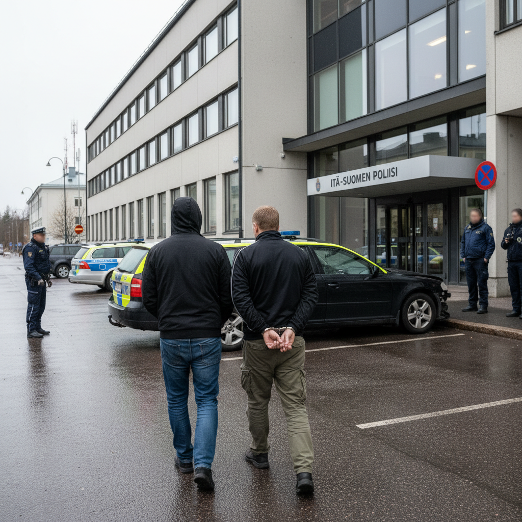 Mieskaksikkoa epäillään rikossarjasta Kuopiossa