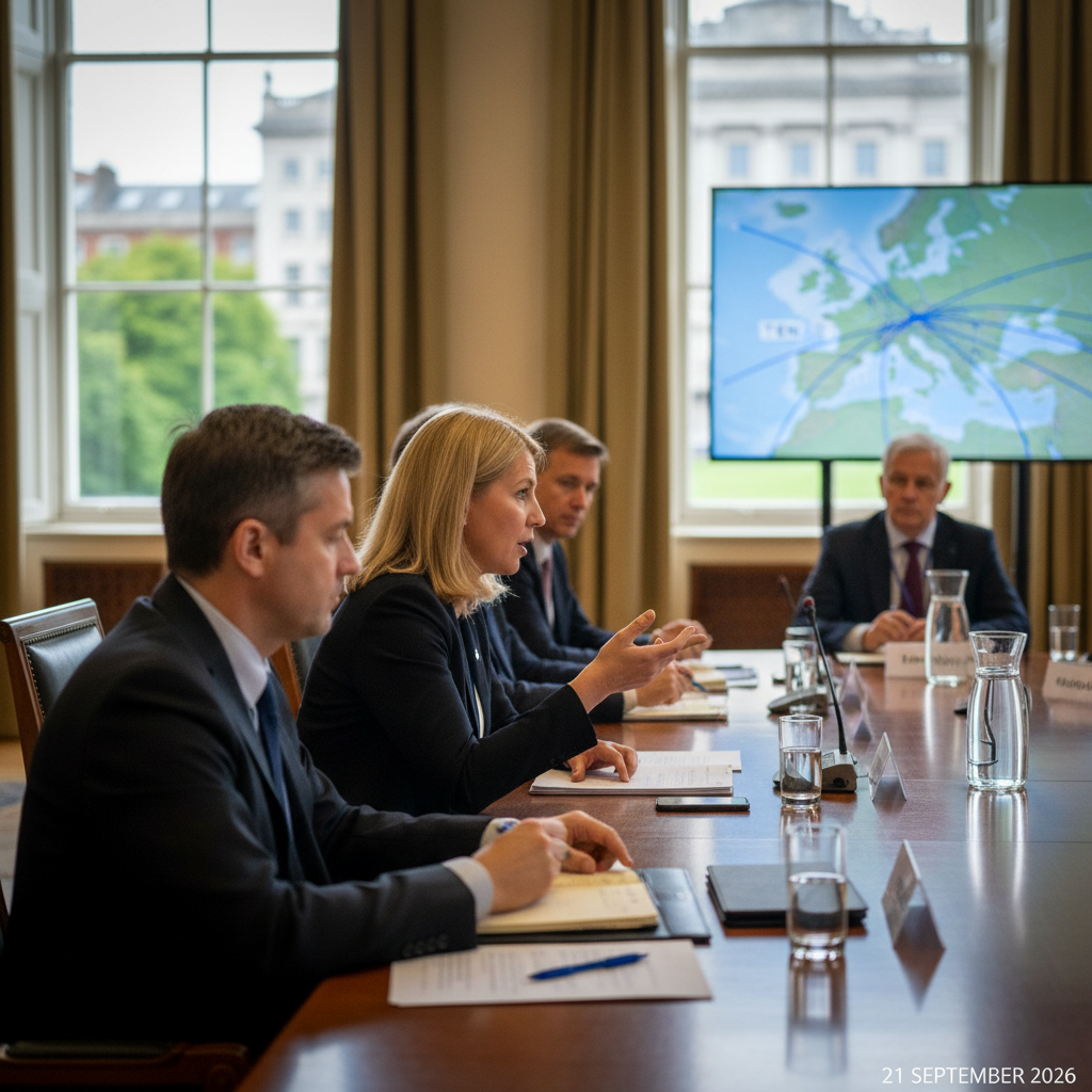 Ministeri Ranne osallistuu EU:n liikenneministerikokoukseen Dublinissa