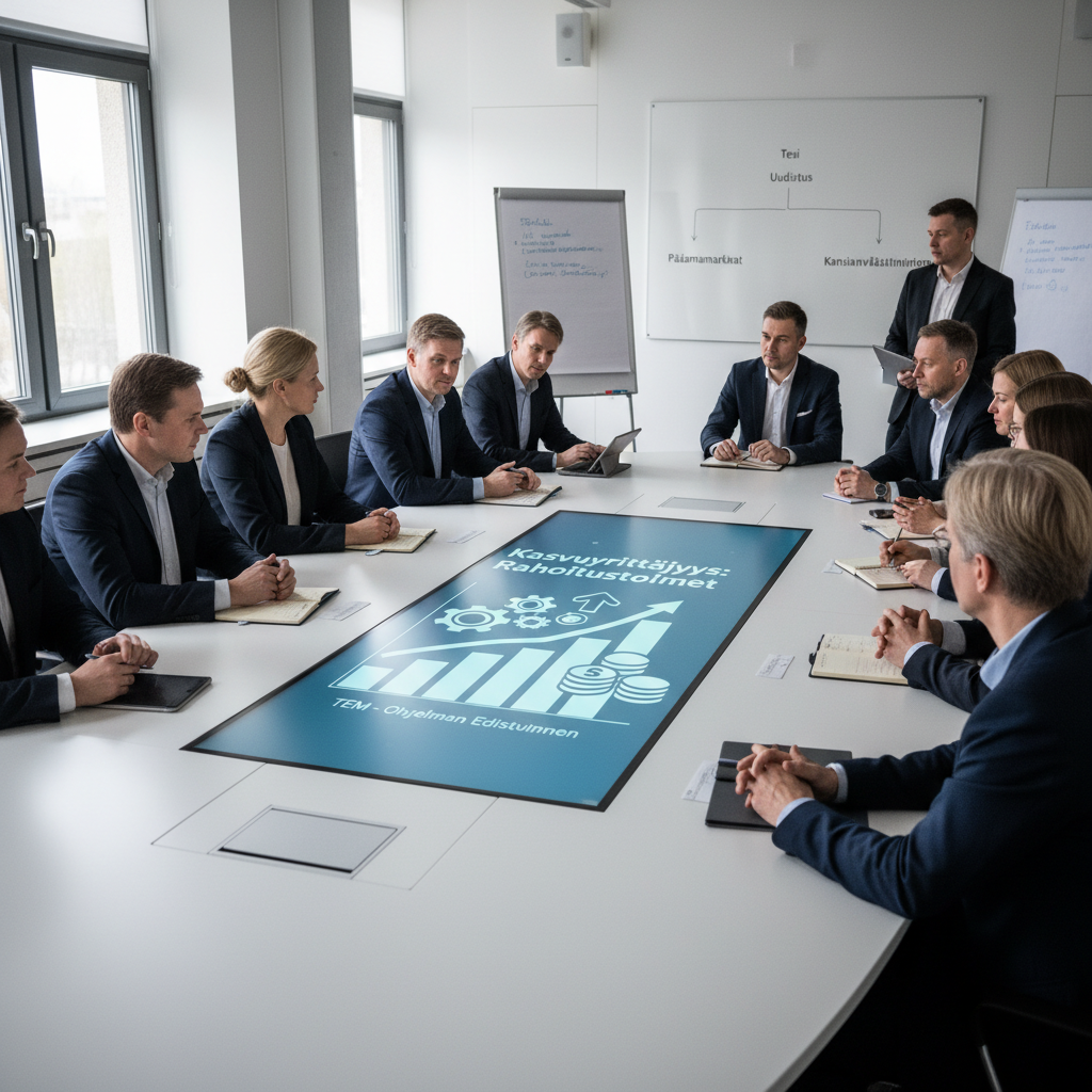 Ministeriö: Kasvuyrittäjyyden ohjelma etenee erityisesti rahoitustoimissa