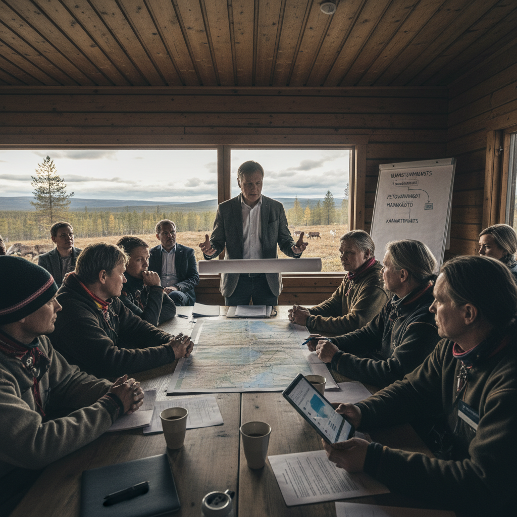 Ministeriö selvittää porotalouden tilaa ja tulevaisuutta