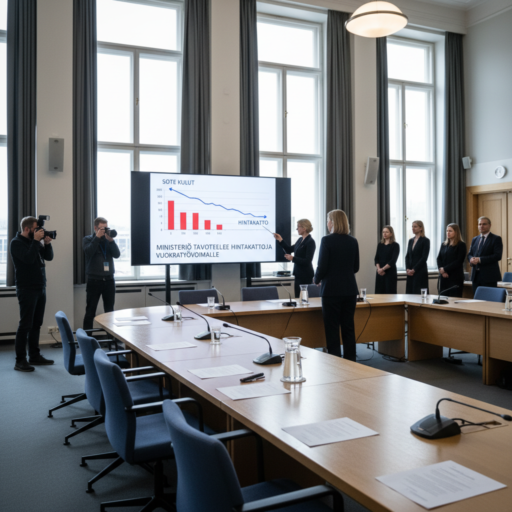 Ministeriö tavoittelee hintakattoja sote-alan vuokratyövoimalle