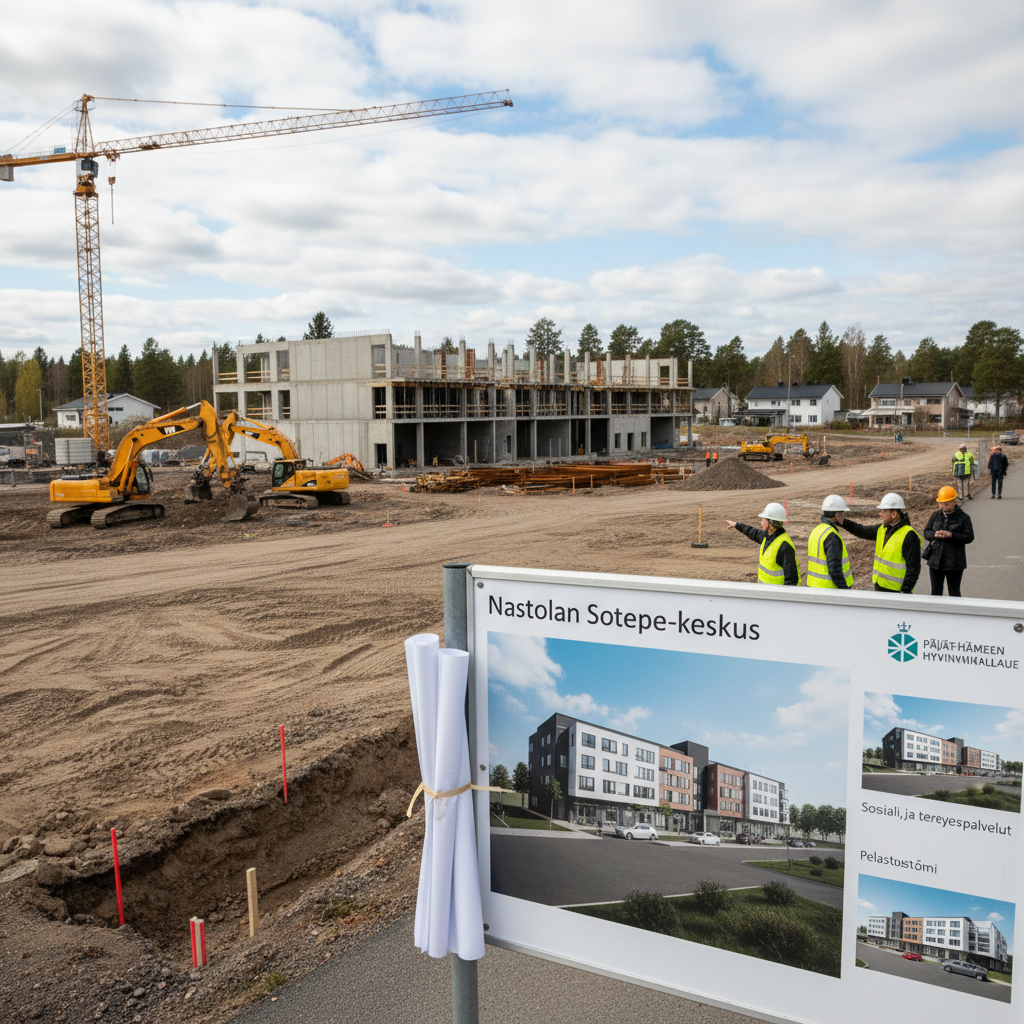 Nastolaan suunnitellaan uutta sosiaali- ja terveyspalvelukeskusta