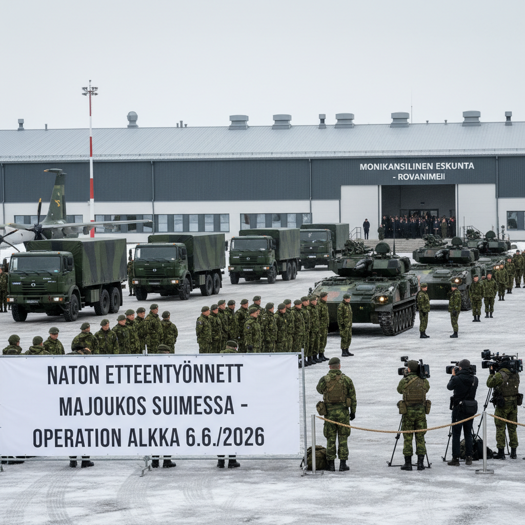 Naton eteentyönnetyt maajoukot aloittavat toimintansa Suomessa kesäkuussa