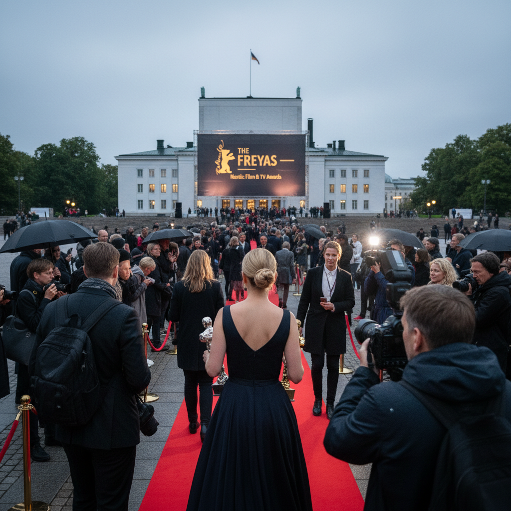 Näyttelijä Trine Dyrholm vierailee Helsingissä uudessa elokuvagaalassa