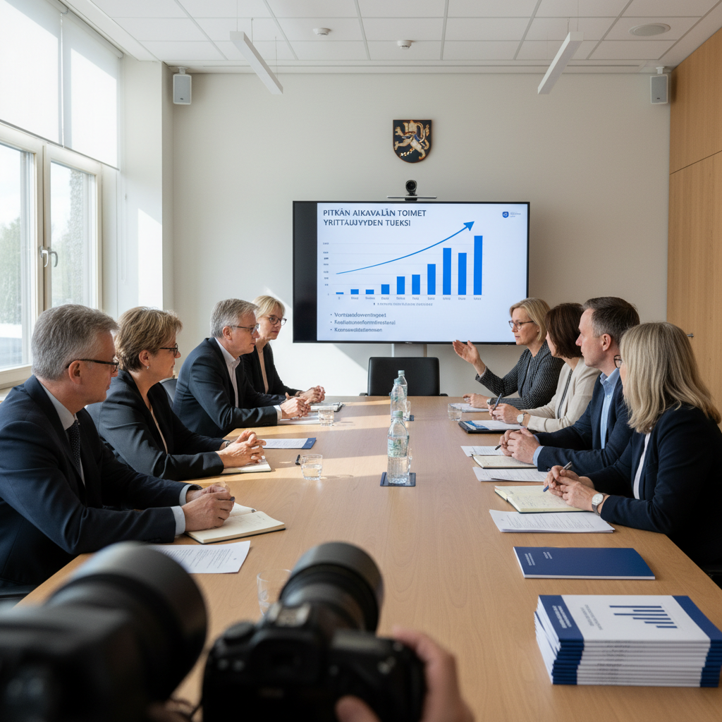 Neuvottelukunta esittää pitkän aikavälin toimia yrittäjyyden tueksi