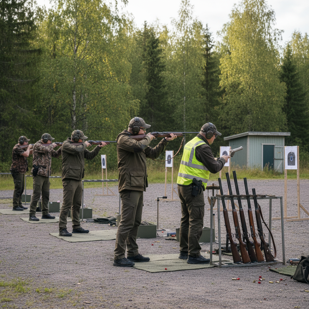 Nokialla järjestetään ampumaratapäivä metsästysturvallisuuden edistämiseksi