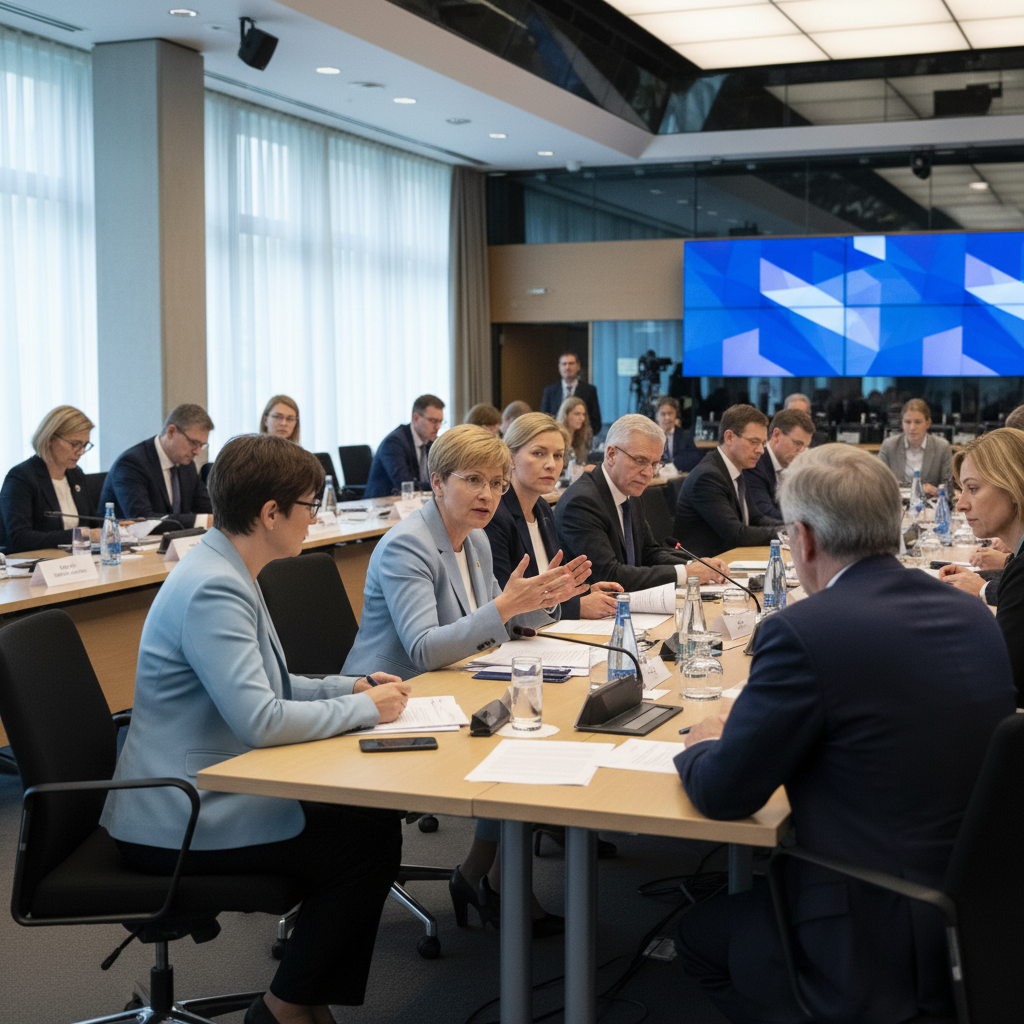 Oikeusministeri Meri osallistuu EU:n ministerikokoukseen Luxemburgissa