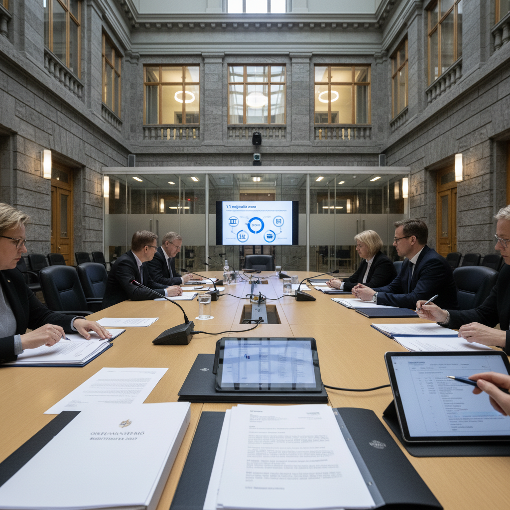 Oikeusministeriö esittää budjettiraameja vuodelle 2027
