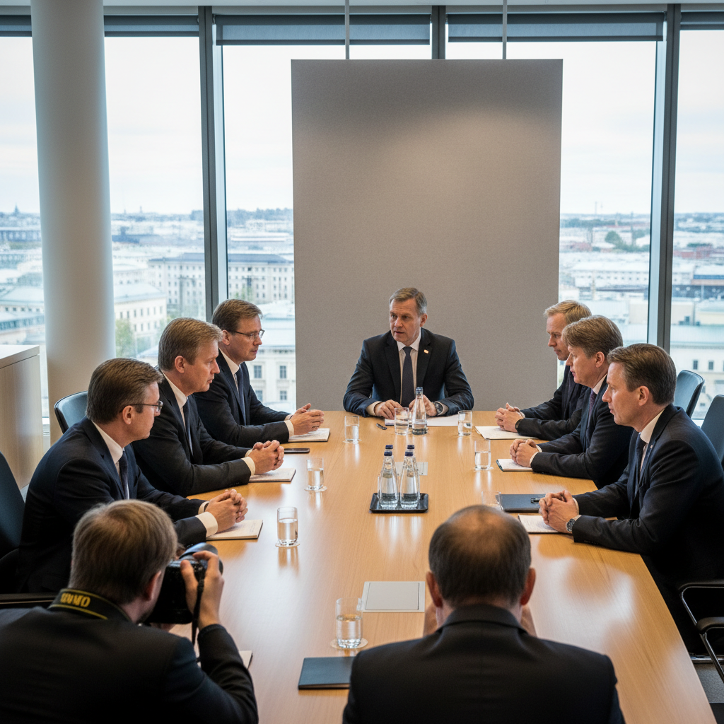 Oikeusministerit keskustelivat järjestäytyneen rikollisuuden torjunnasta Helsingissä