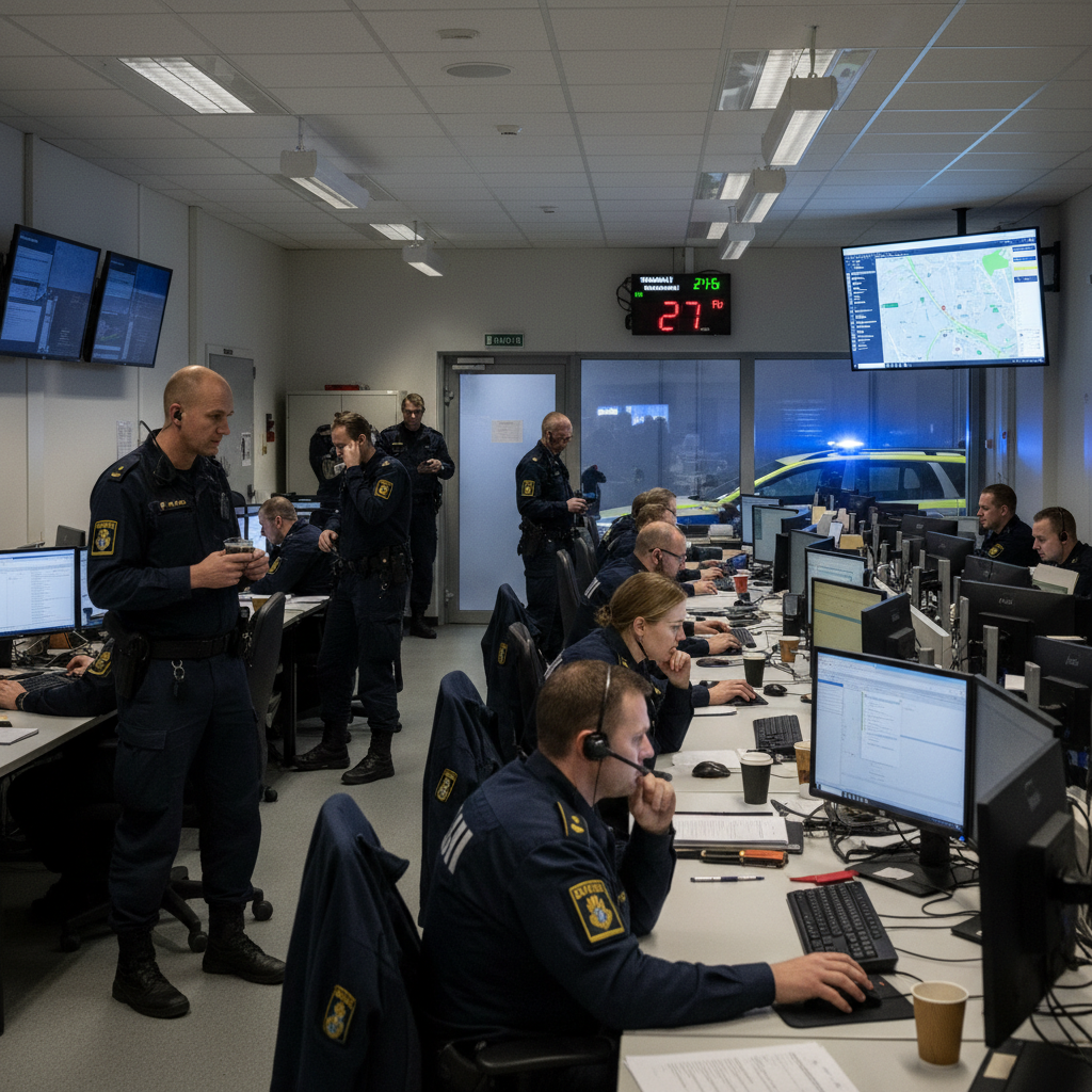 Oulun poliisilla kiireinen perjantaiyö – yli 200 hälytystehtävää