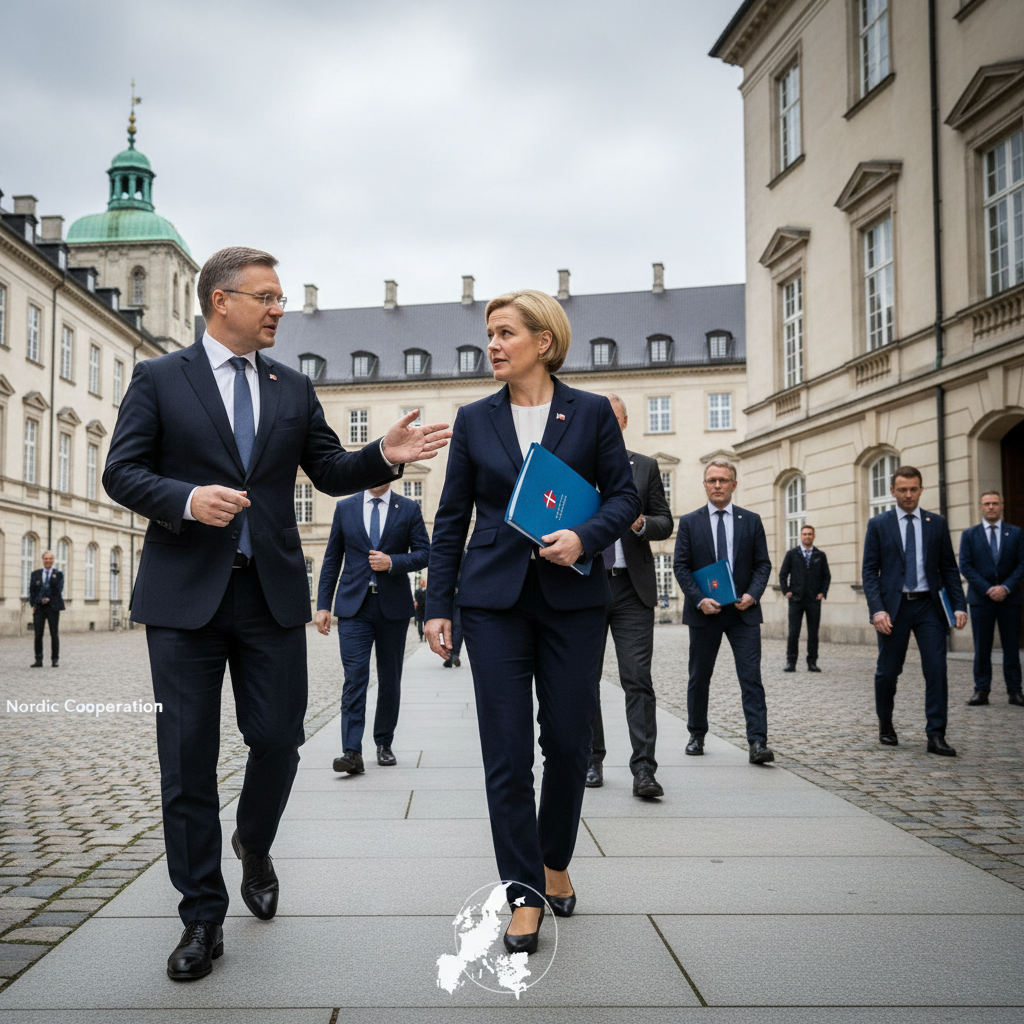 Pääministeri Orpo korosti pohjoismaista yhteistyötä vierailullaan Tanskassa
