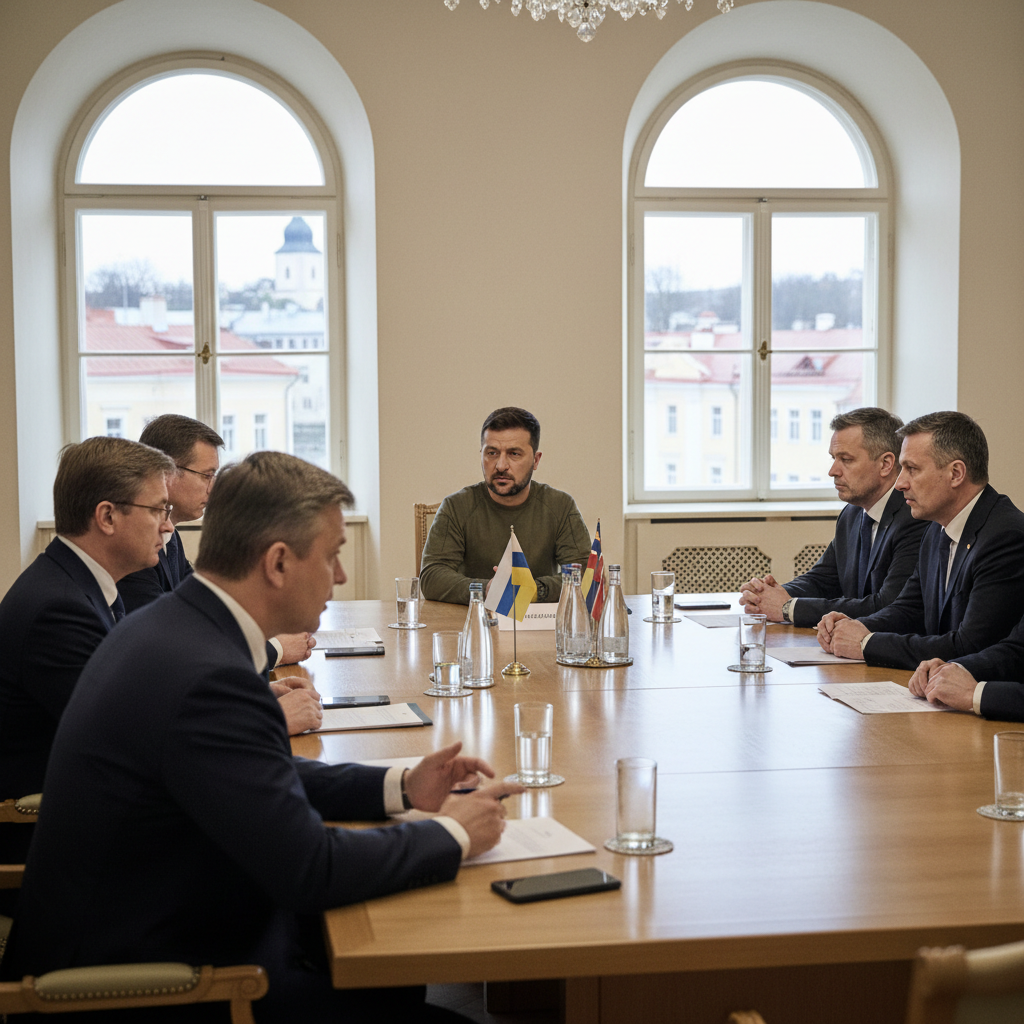 Pääministeri Orpo Tallinnassa: Ukrainan tuki on nyt ratkaisevaa