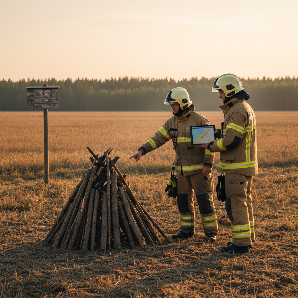 Päijät-Hämeen pelastuslaitos varoittaa juhannuskokkojen riskeistä