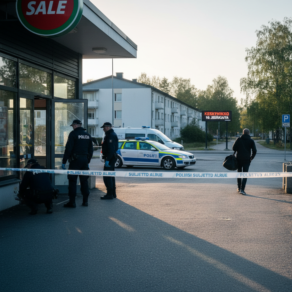 Päivärannan Sale ryöstettiin Kuopiossa – poliisi pyytää havaintoja miehestä