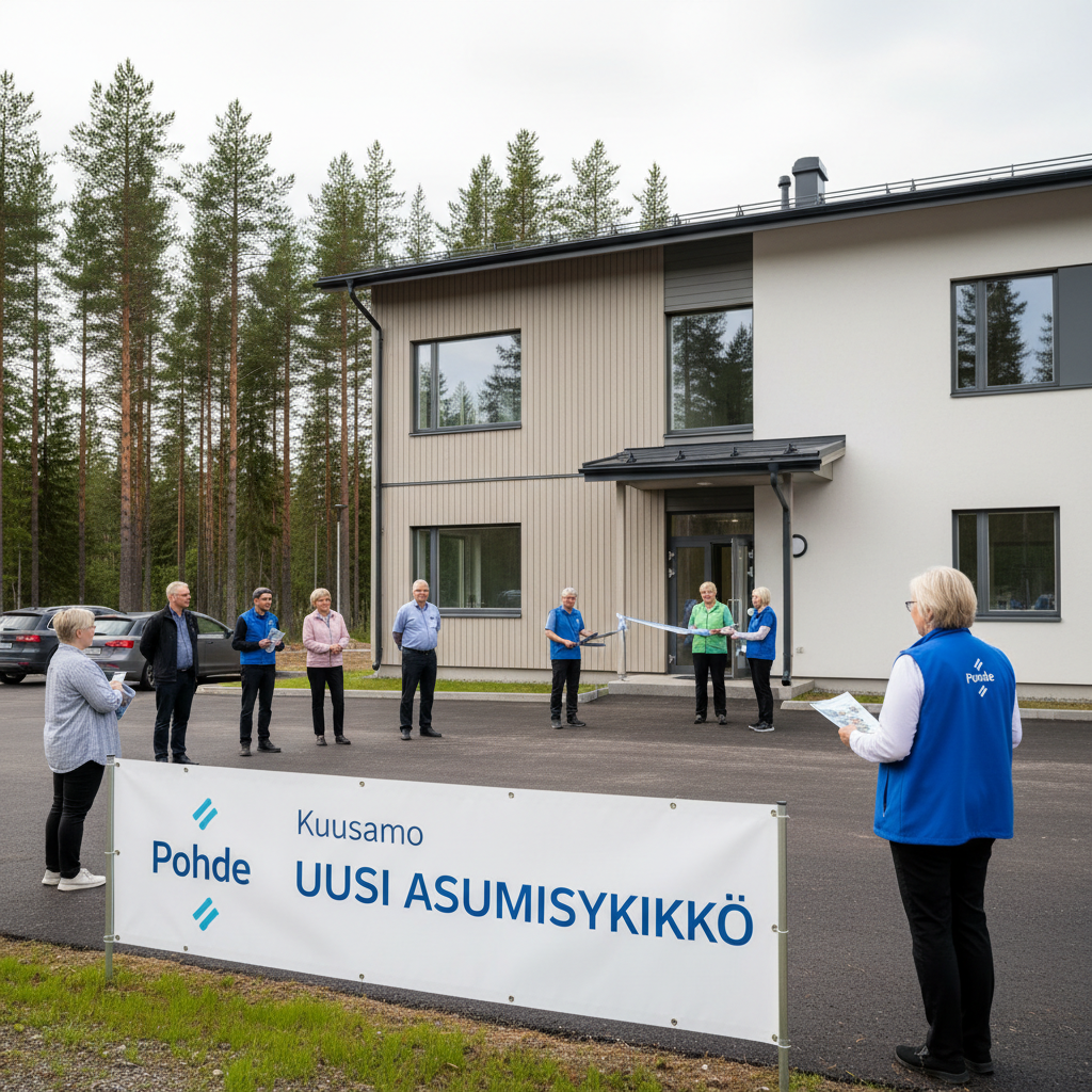 Pohde avasi uuden mielenterveyskuntoutujien asumisyksikön Kuusamoon