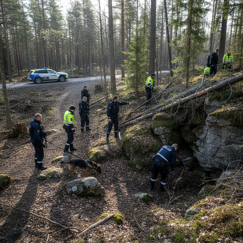 Poliisi etsii kadonnutta miestä Jämsässä