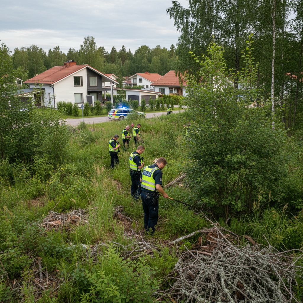 Poliisi etsii kadonnutta miestä Nurmijärvellä monta