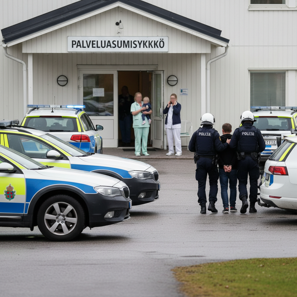 Poliisi hälytettiin rauhoittamaan tilannetta palveluasumisyksikössä