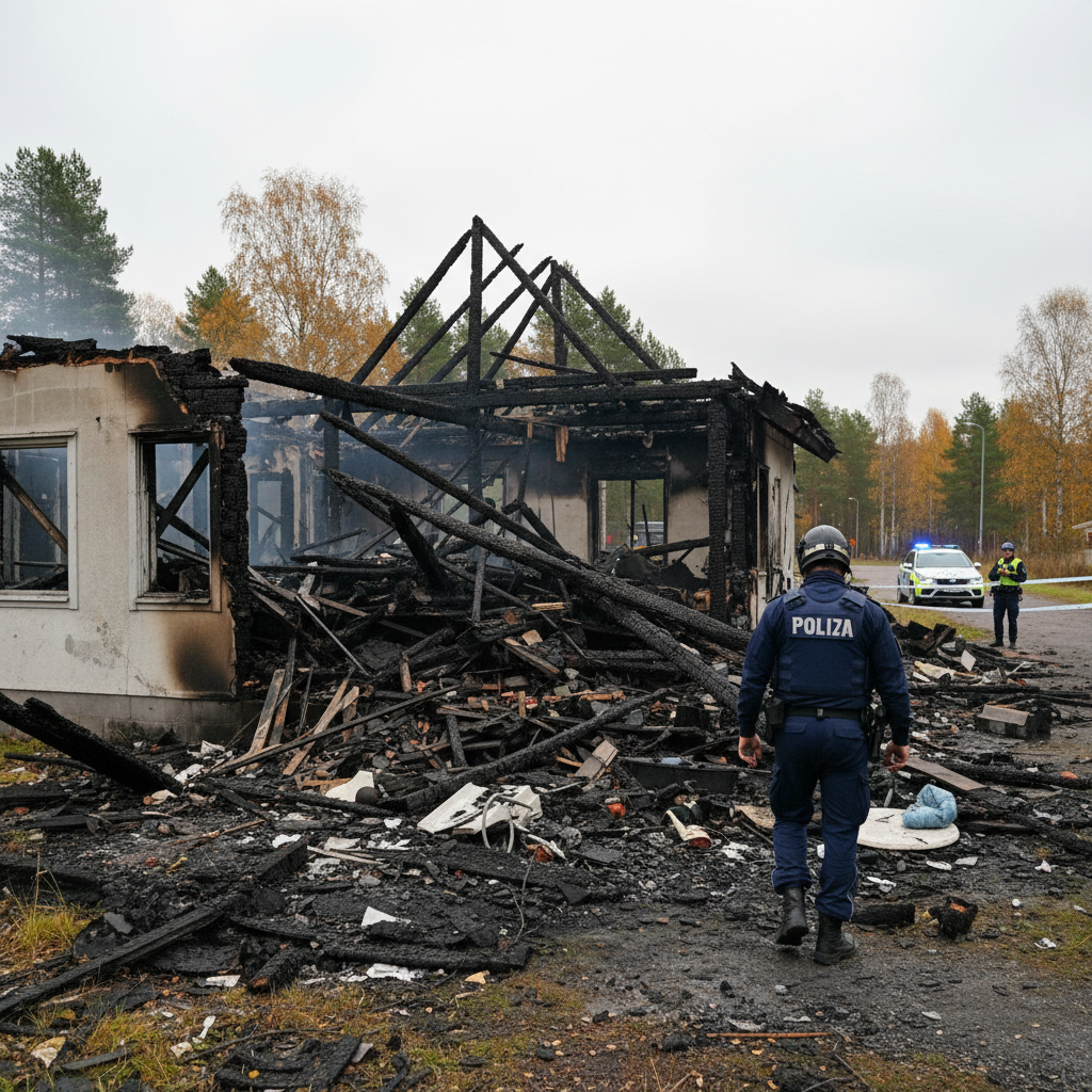Poliisi: Jämsän omakotitalopalolle ei löytynyt luonnollista syytä
