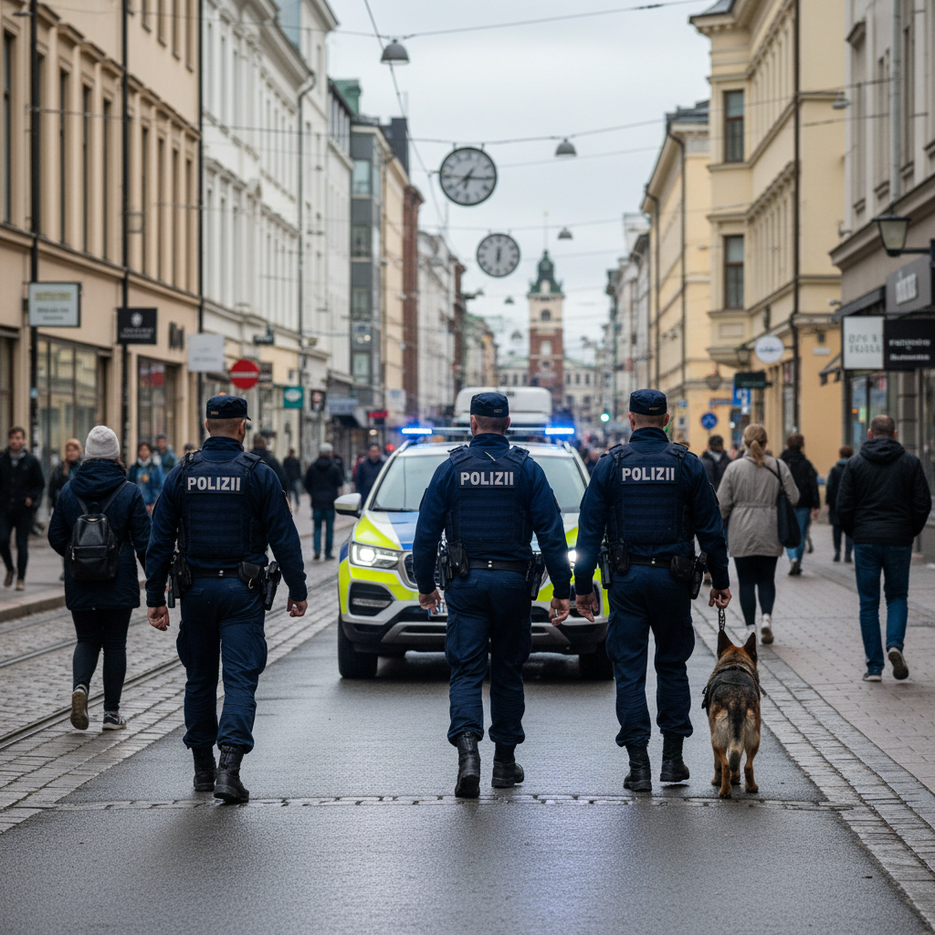 Poliisi jatkaa tehostettua valvontaa Jyväskylän keskustassa