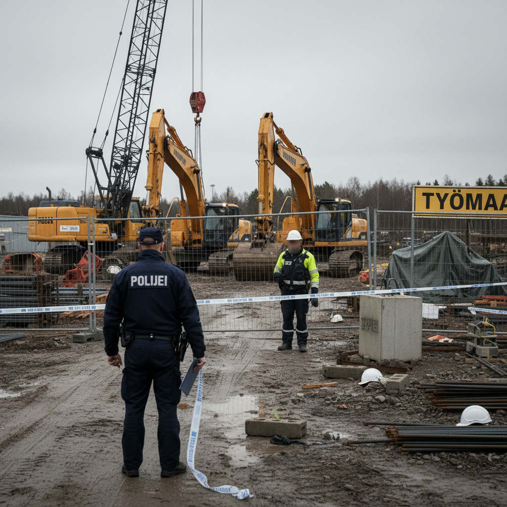 Poliisi on saanut valmiiksi Porin räjähdetehtaan työmaatutkinnan