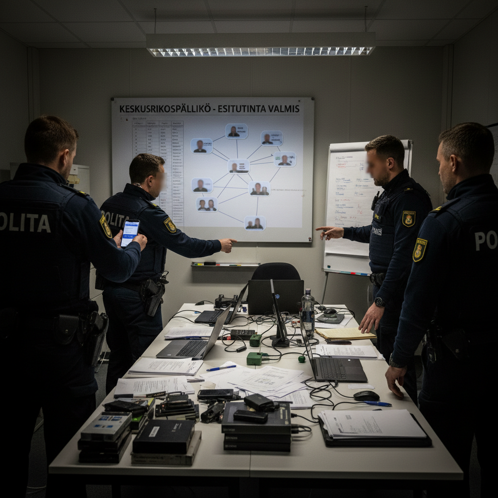 Poliisi sai päätökseen laajan tietojenkalasteluvyyhdin tutkinnan