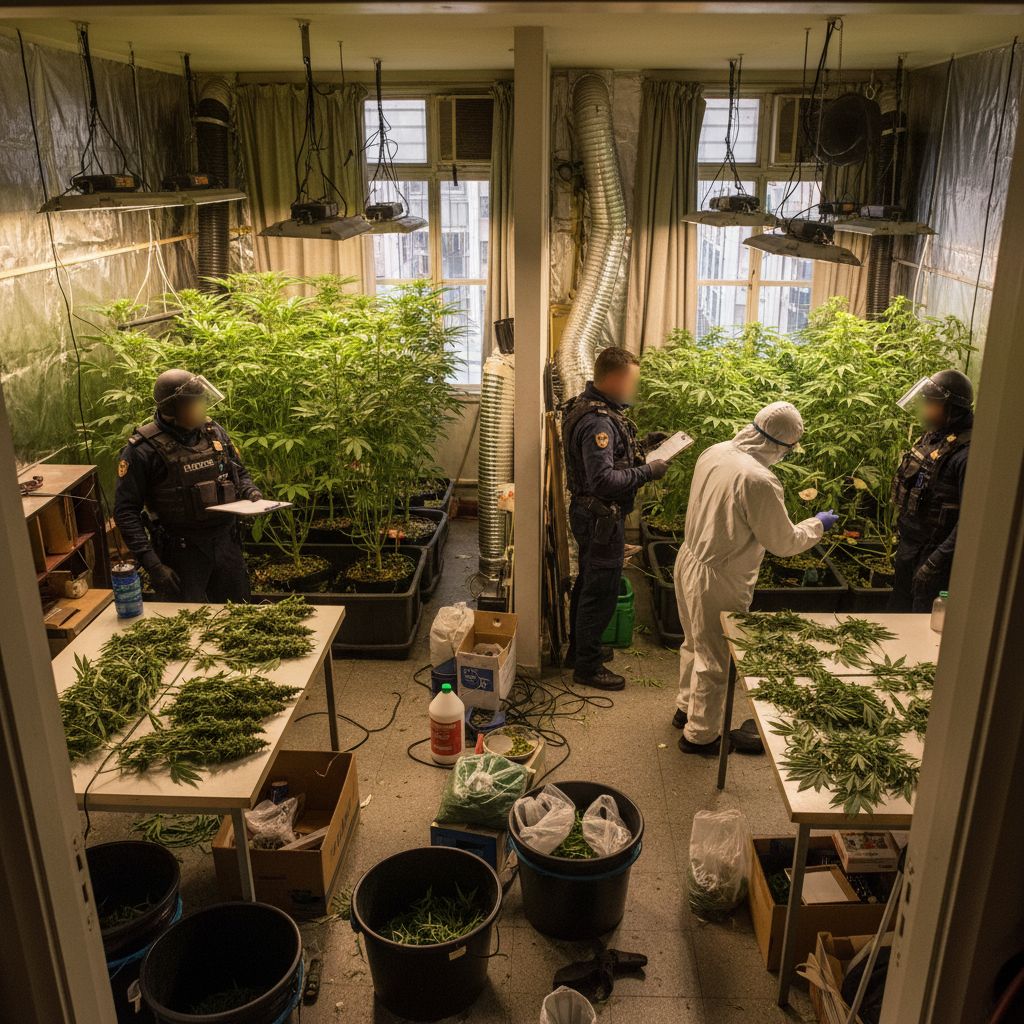 Poliisi sai valmiiksi esitutkinnan laajassa kannabisjutussa