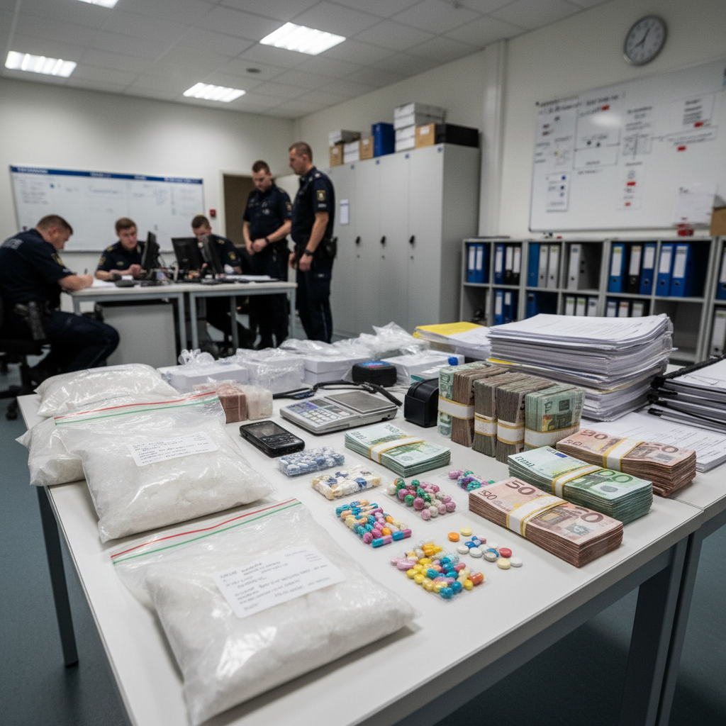 Poliisi sai valmiiksi laajan huumausainetutkinnan pääkaupunkiseudulla